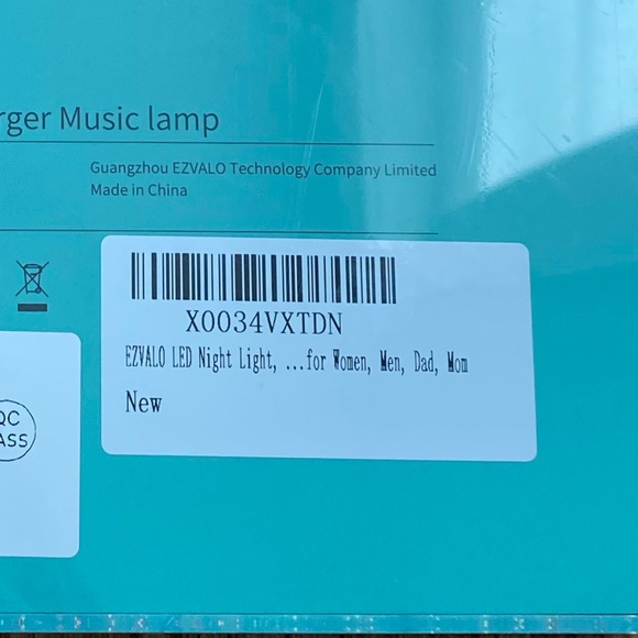 EZVALO Wireless Music Charger Lamp, NWT - Picture 9 of 9